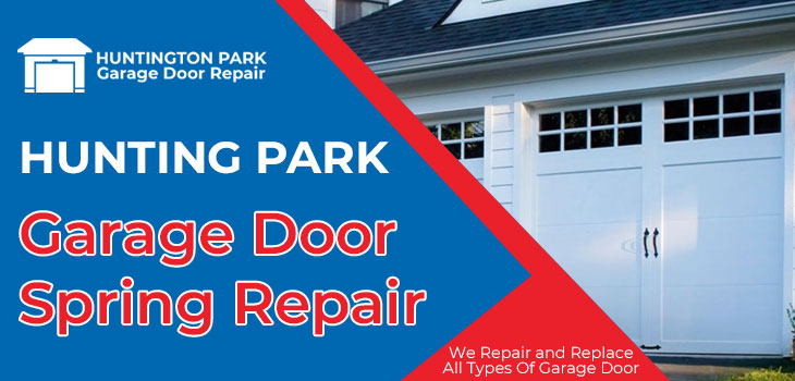 garage door spring repair in Huntington Park